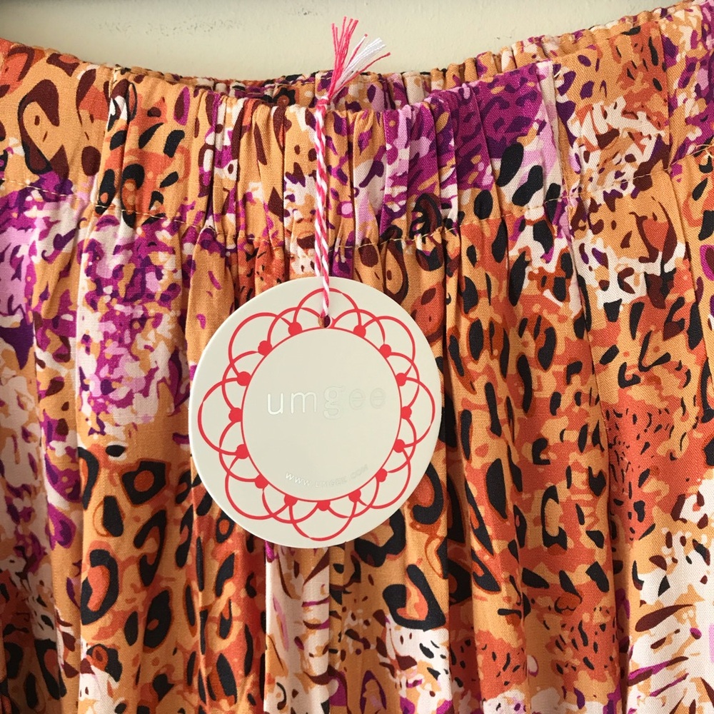 Umgee Cheetah Print Boho Wide Leg Palazzo Pants, NWT - Picture 5 of 16